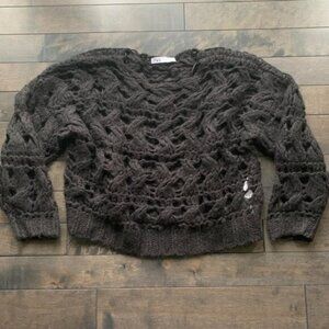 Zara Open Knit Sweater